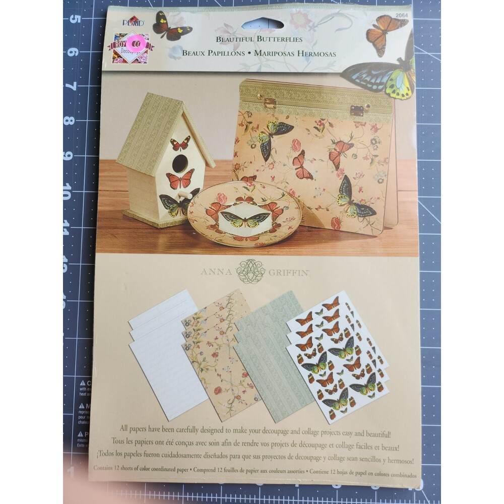 Royal Coat Decoupage Beautiful Butterflies B47